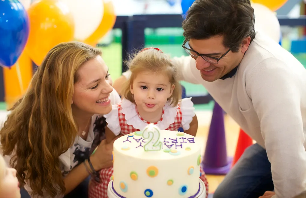 Children at a Playgarden birthday party